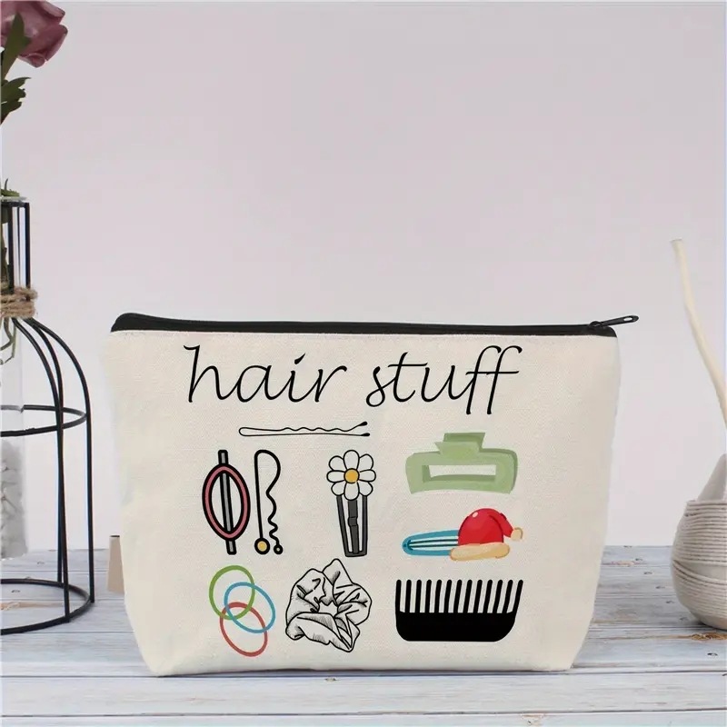Linen Bag Bulk - Popularne, drukowane kosmetyczki z płótna, damskie