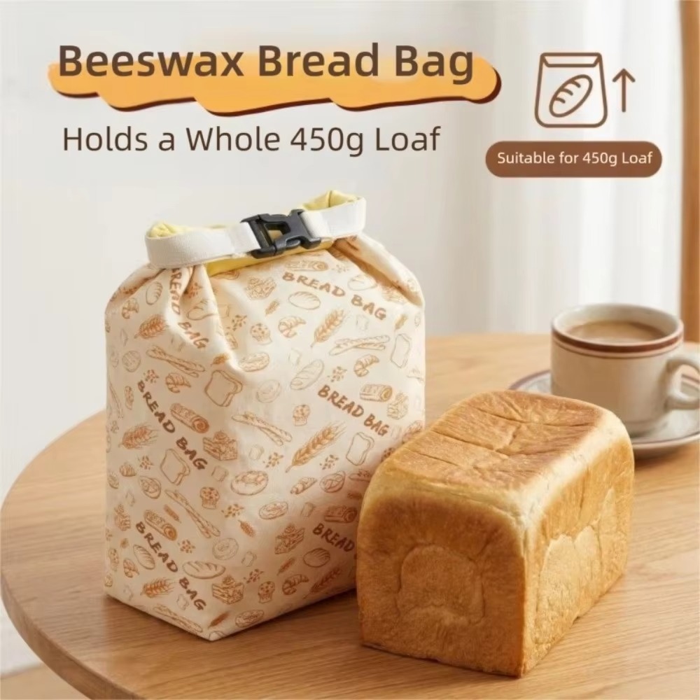 Wielorazowe woreczki na chleb  – Beeswax Wrap Reusable recenzja i cena