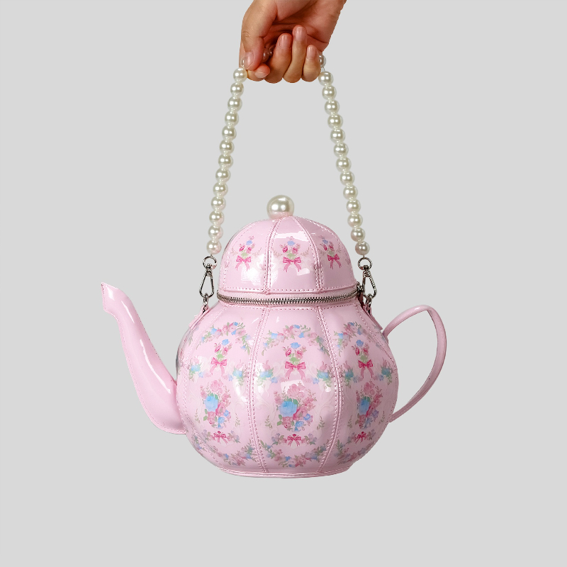 Pearl Chain Teapot Crossbody B – Linen Bag Bulk recenzja i cena