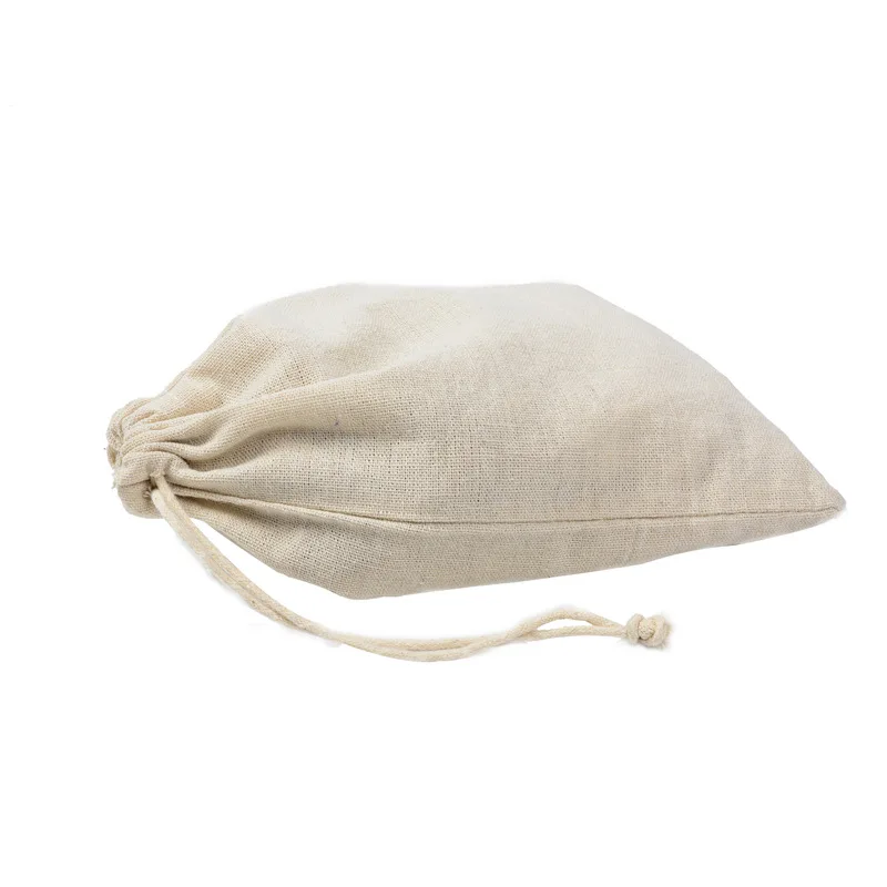 10 sztuk/partia juta bawełnian – Linen Bag Bulk recenzja i cena