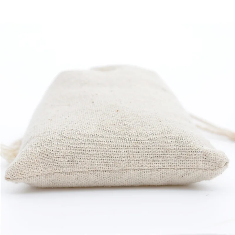 10 sztuk/partia juta bawełnian – Linen Bag Bulk recenzja i cena