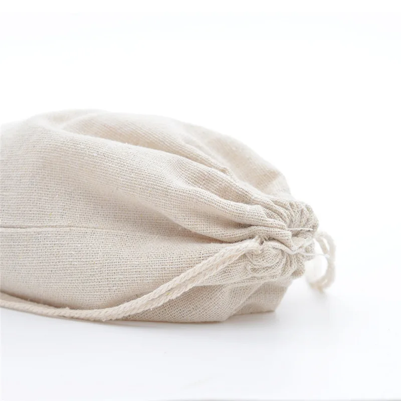 10 sztuk/partia juta bawełnian – Linen Bag Bulk recenzja i cena