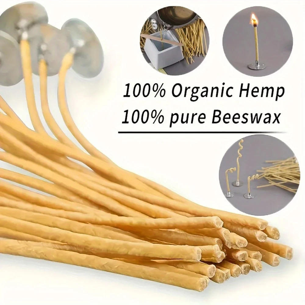 Knoty do świec 50 PCS 8-calowy – Beeswax Wrap Reusable recenzja i cena
