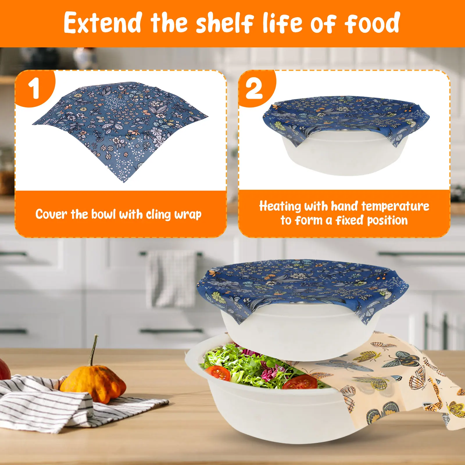 11-częściowy zestaw owijek z w – Beeswax Wrap Reusable recenzja i cena