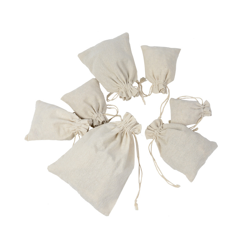 10 sztuk bawełniany lniany wor – Linen Bag Bulk recenzja i cena